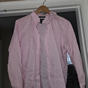 Lauren Ralph Lauren Light Pink Collared Shirt